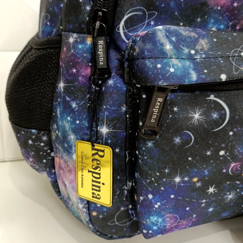 عکس شماره 2 : کوله پشتی رسپینا مدل کهکشان زحل به همراه جامدادی