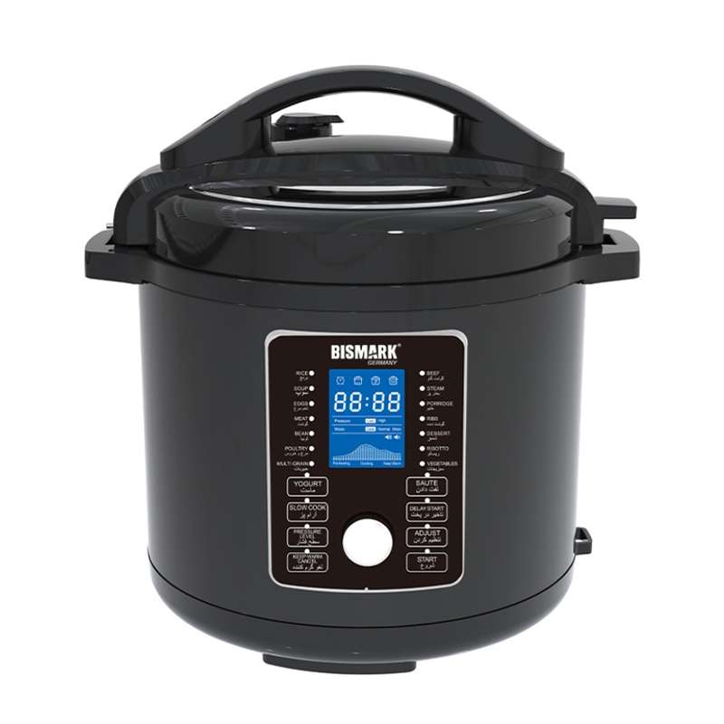 زودپز برقی 6 لیتری بیسمارک مدل BMP830 زودپز برقی 6 لیتری بیسمارک مدل BMP830