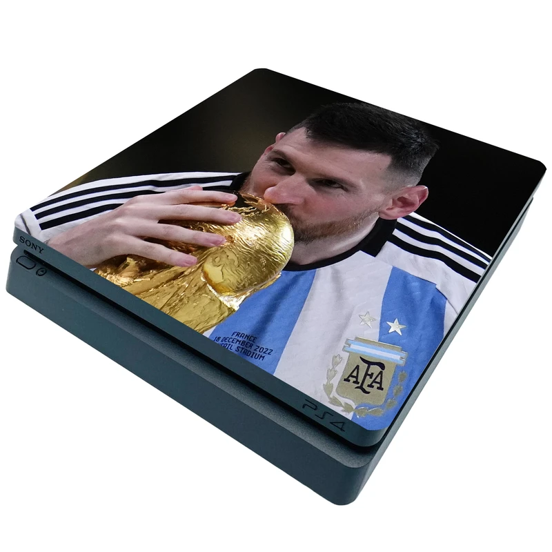 برچسب کنسول پلی استیشن 4 اسلیم مدل مسی و جام کد 6963