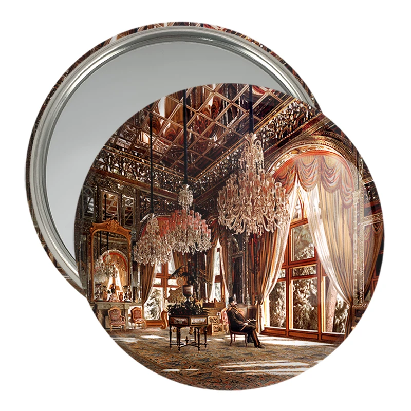 آینه جیبی خندالو مدل تالار آینه کمال الملک کد 37128