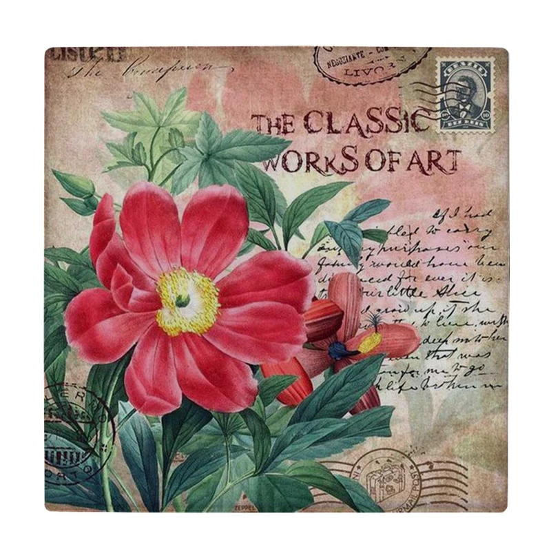 زیر لیوانی طرح شاخه گل کد    3788133_1745