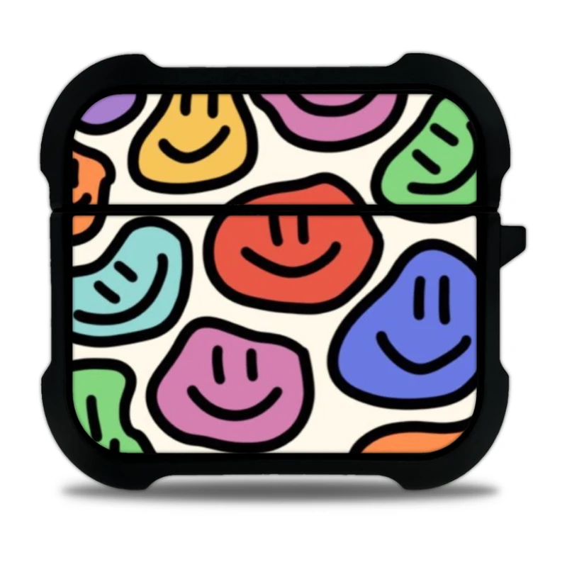 کاور آکام مدل AAP3CASHW-HAPPY FACE2 مناسب برای کیس اپل ایرپاد 3