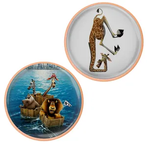 تراش مدل طرح انیمیشن حیوانات ماداگاسکار کد S13161-164 بسته دو عددی