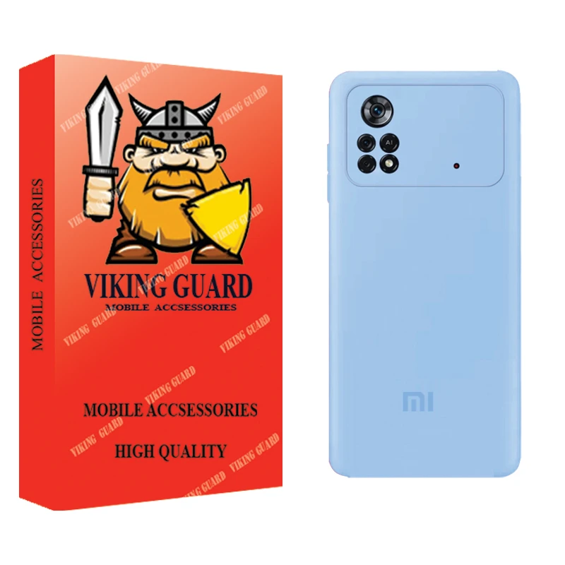 کاور وایکینگ گارد مدل سیلیکونی مناسب برای گوشی موبایل شیائومی Poco M4 Pro 4G