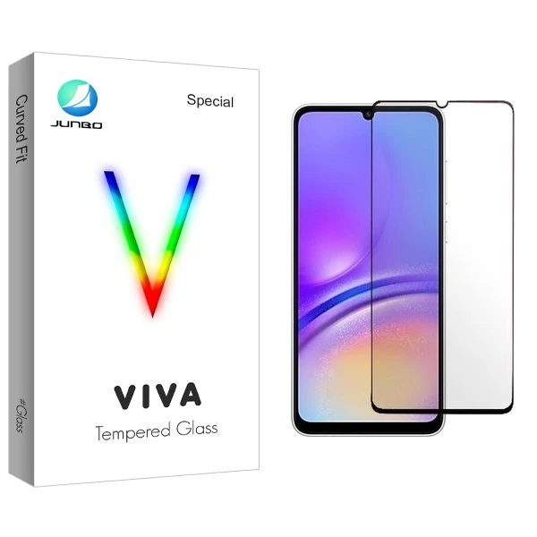 محافظ صفحه نمایش شیشه ای جانبو مدل Viva مناسب برای گوشی موبایل سامسونگ Galaxy A05
