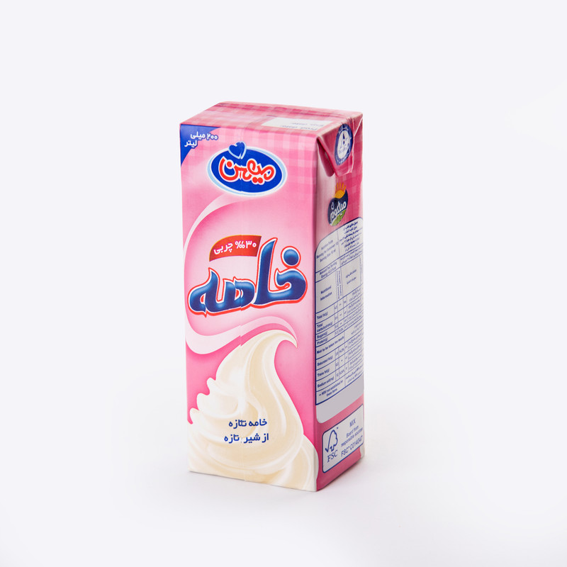 خامه صبحانه میهن مقدار 200 گرم