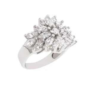 انگشتر نقره زنانه مدل 21677