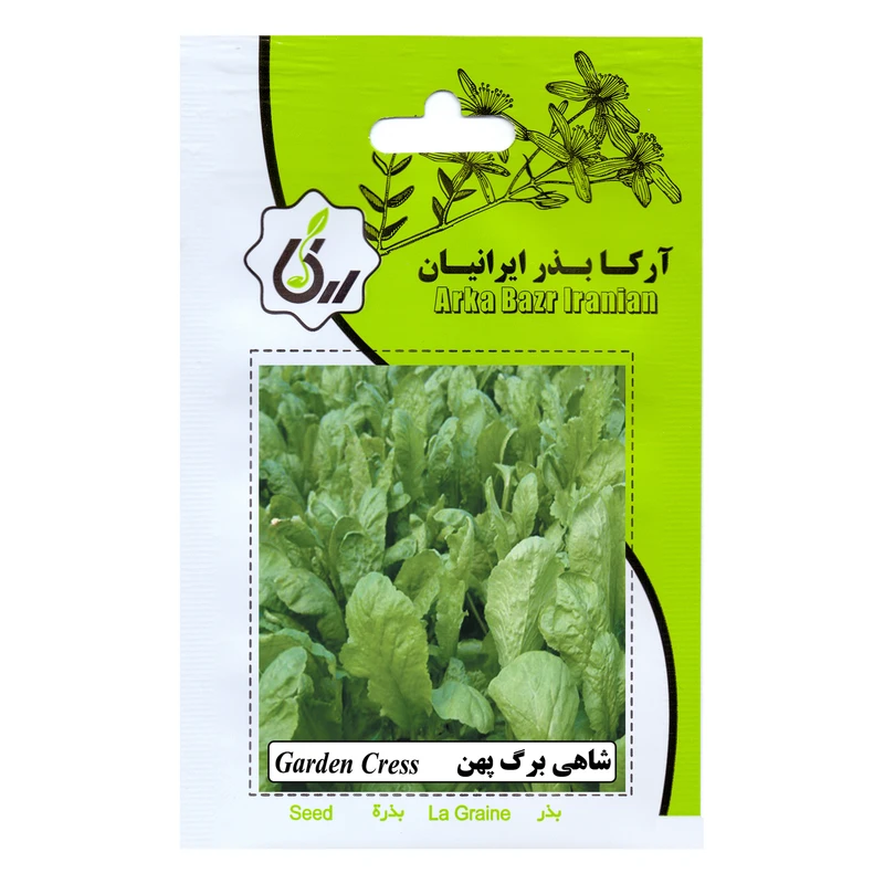 بذر شاهی برگ پهن ارکابذر ایرانیان کد ARK-211