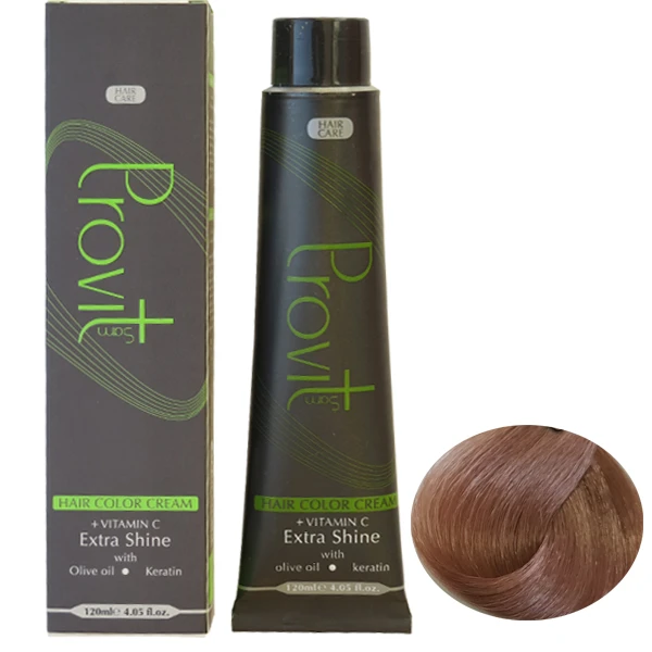 رنگ مو پرویت سری نسکافه ای شماره 8/74 حجم 120 میلی لیتر رنگ بلوند نسکافه ای روشن