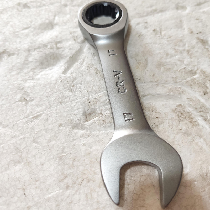 آچار یکسر تخت و یکسر رینگی جغجغه ای مکس تاپ مدل MAX 17 سایز 17 میلی متر