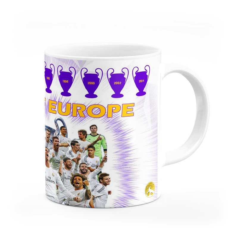 ماگ هومرو طرح تیم باشگاه فوتبال رئال مادرید مدل MG4993