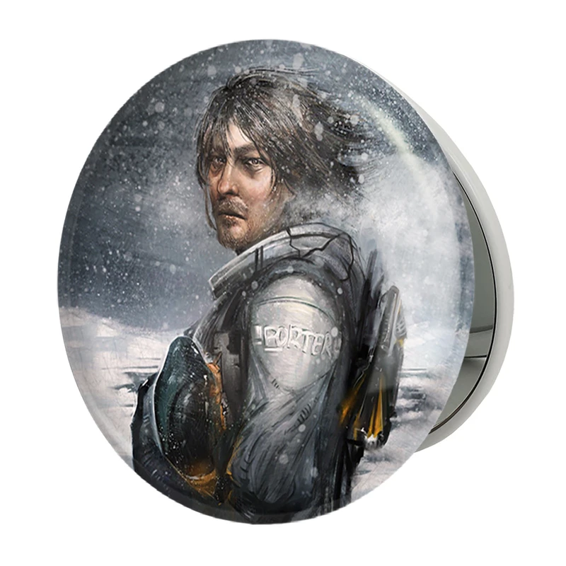 آینه جیبی خندالو طرح بازی دث استرندینگ (Death Stranding) مدل تاشو کد 35115