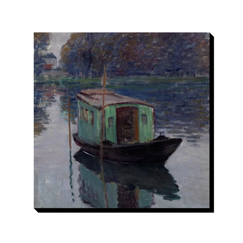 تابلو ترمه طراحان ایده طرح قایق استودیویی مونه از مونه کد art0232