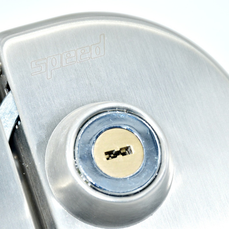 قفل درب شیشه ای اسپید مدل D010AB