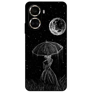 Megafone Girl and Moon 1369 Cover For Huawei Nova 10SE