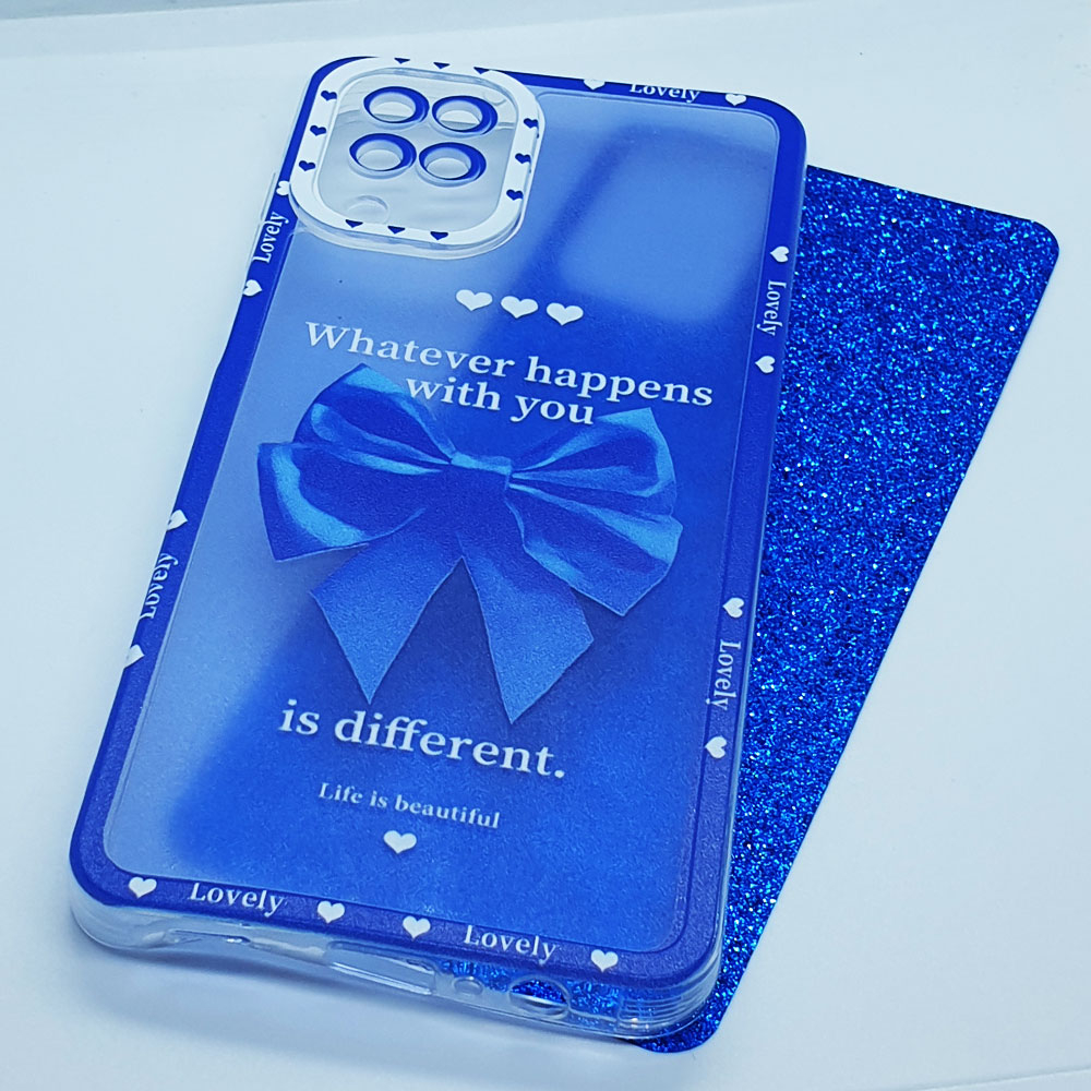 کاور قاب ناب مدل پاپیونی مناسب برای گوشی موبایل سامسونگ Galaxy A12 4G / A12 5G / M12 / F12