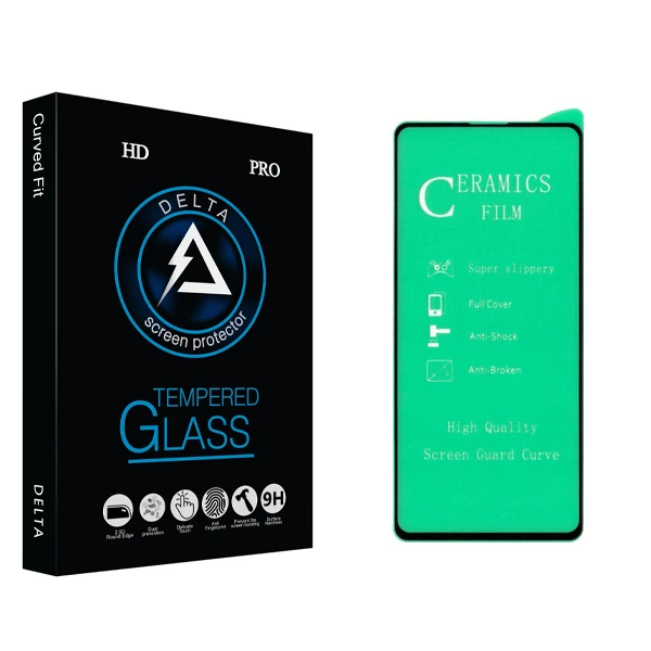 محافظ صفحه نمایش سرامیکی دلتا مدل Fit مناسب برای گوشی موبایل سامسونگ Galaxy A21s