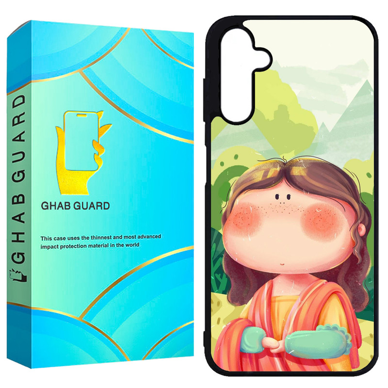 کاور قاب گارد طرح مونالیزا مدل GCHPA25 مناسب برای گوشی موبایل سامسونگ Galaxy A25
