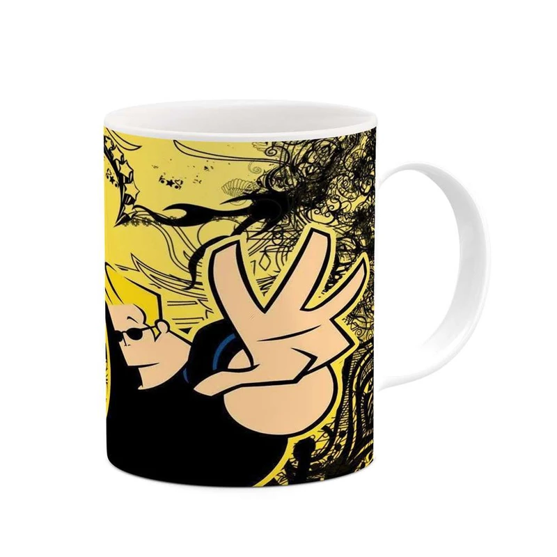 ماگ کاکتی مدل کارتون Johnny Bravo کد mgh22698