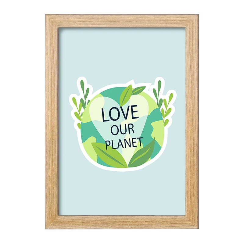 تابلو خندالو مدل حمایت از محیط زیست کد 25925