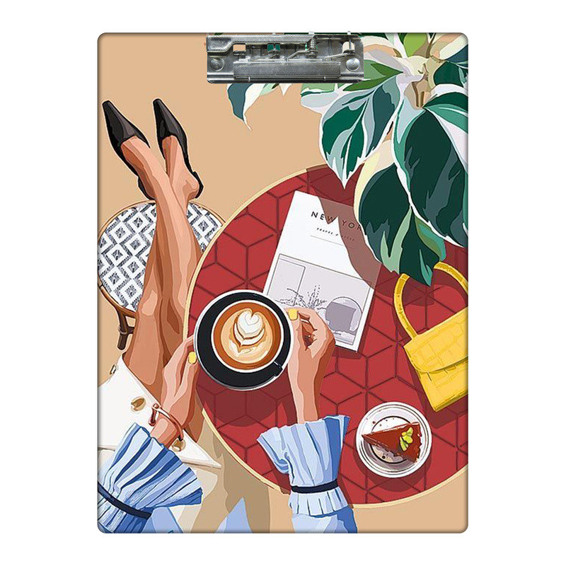 تخته شاسی طرح کافه و استایل کد 2711458 سایز A4