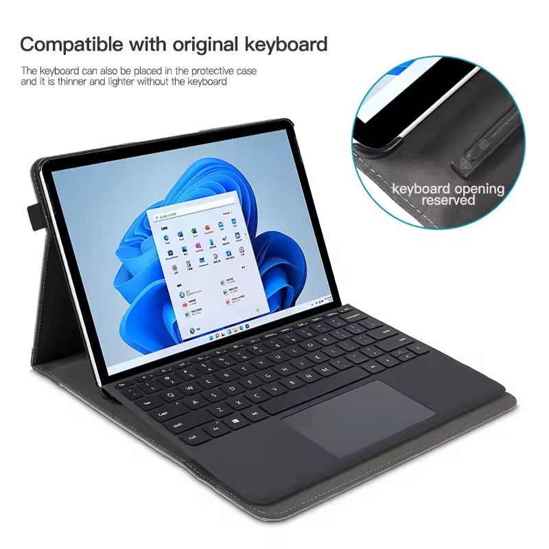 کیف کلاسوری مدل Folio مناسب برای تبلت مایکروسافت Surface Pro 9