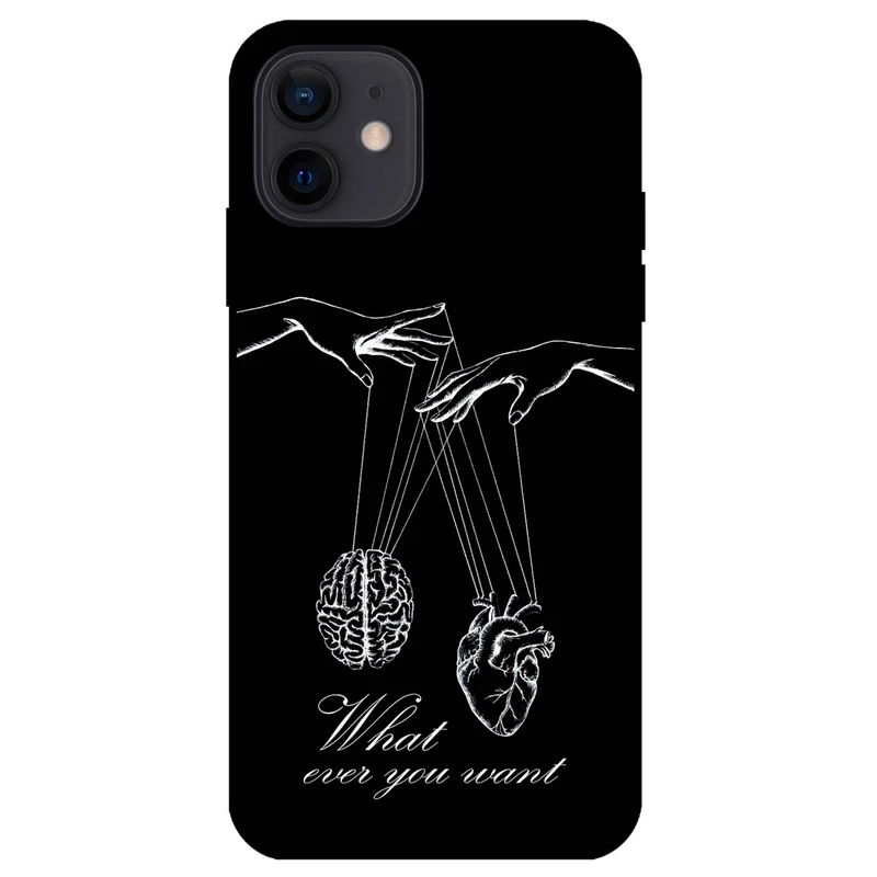 کاور مگافون طرح فکر و احساس مدل 1899 مناسب برای گوشی موبایل اپل iPhone 12                 