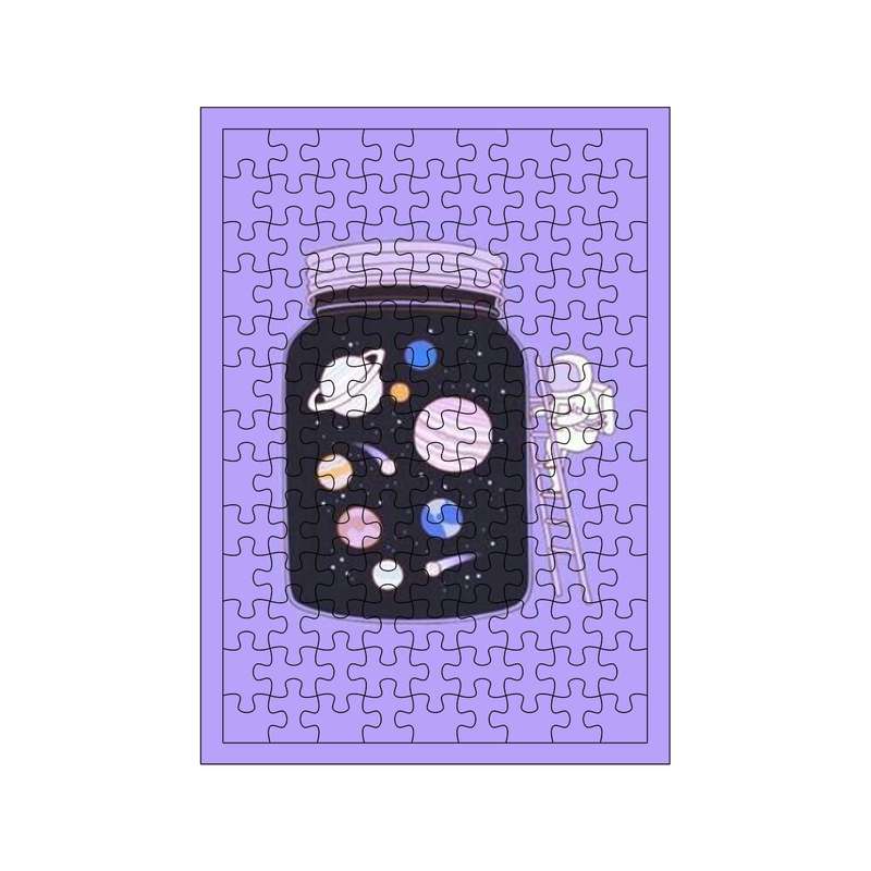 پازل 117 تکه مدل سیاره کد 1669