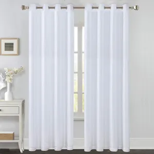 پرده پانچ مدل حریر ضخیم ژاکارد طرح خاویاری  سایز 275x140 سانتی‌متر