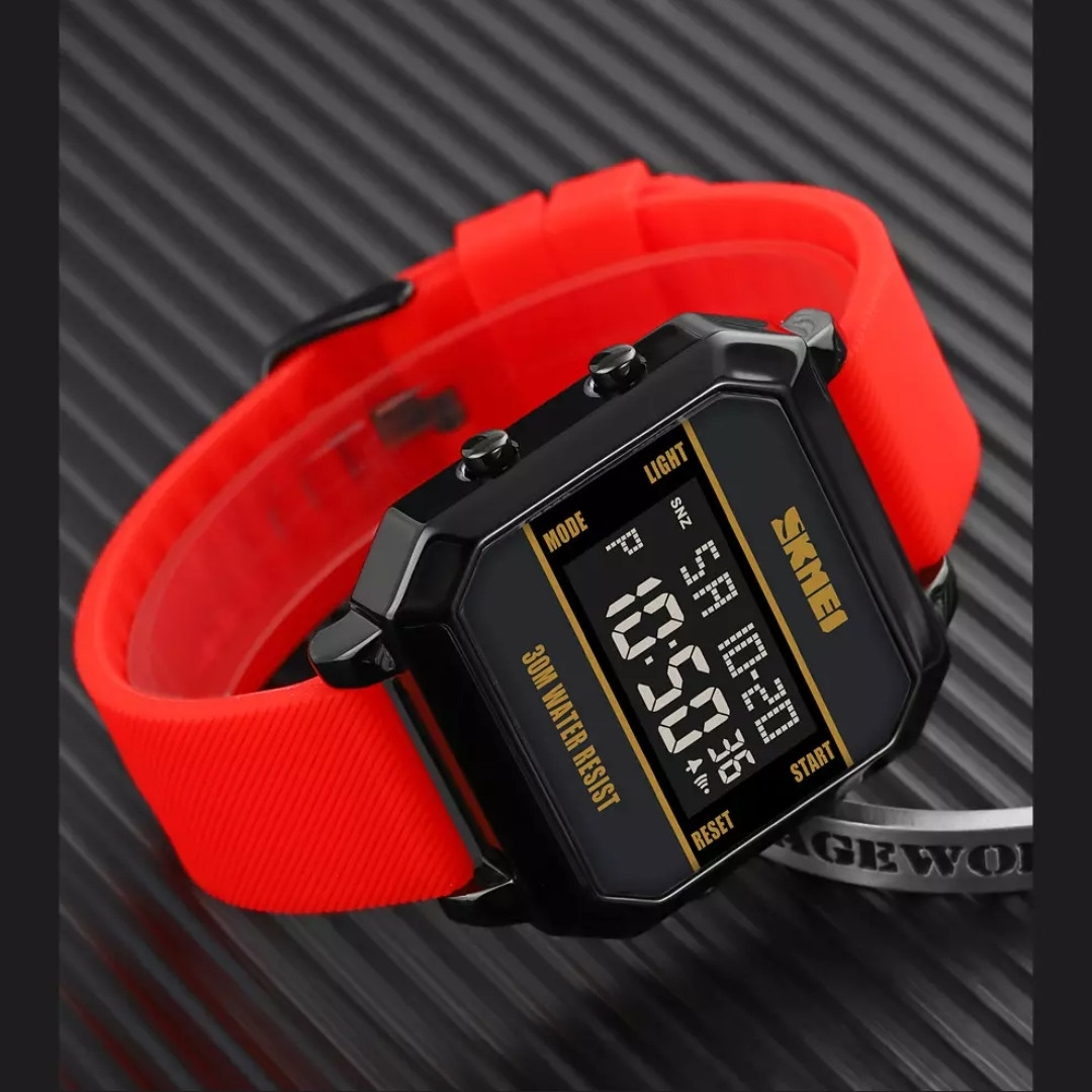 ساعت مچی دیجیتال اسکمی مدل بند پیو