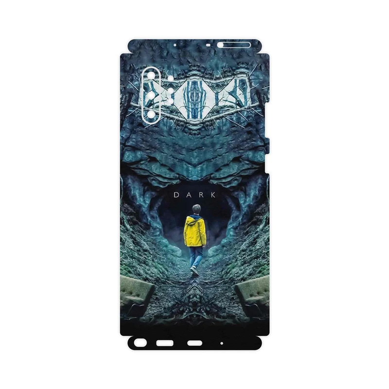 برچسب پوششی ماهوت مدل Dark-FullSkin مناسب برای گوشی موبایل سامسونگ Galaxy Note 10 Plus