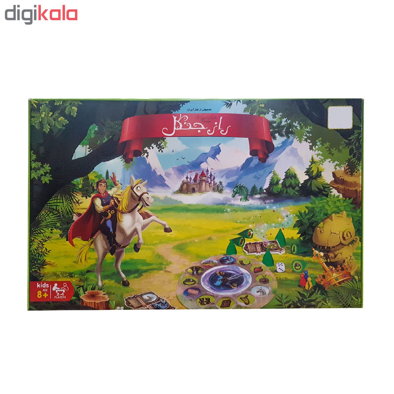 بازی فکری فکرآوران طرح راز جنگل مدل Magical