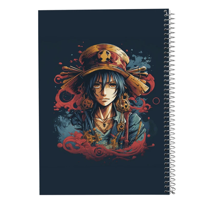 دفتر مشق 50 برگ مدوپد مدل وان پیس One Piece کد DF11767