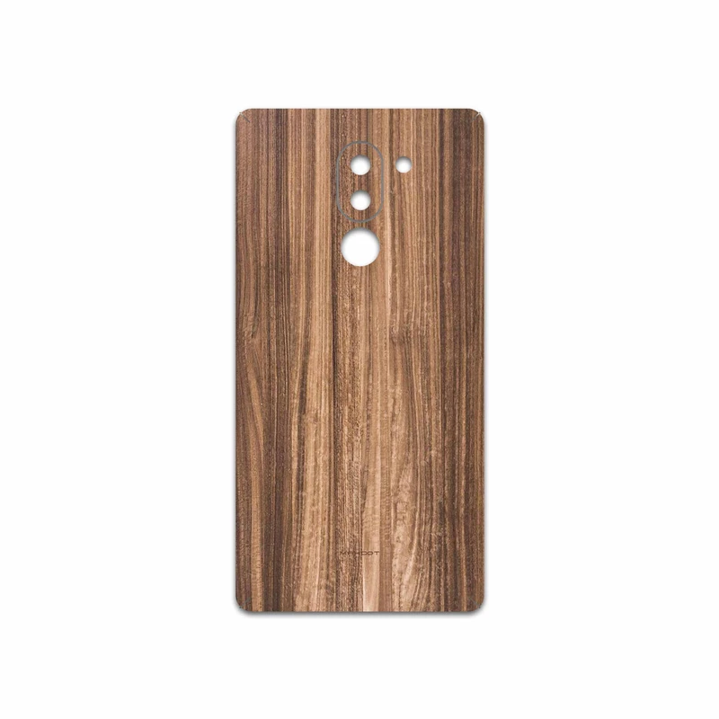 برچسب پوششی ماهوت مدل Light Walnut Wood مناسب برای گوشی موبایل آنر 6X