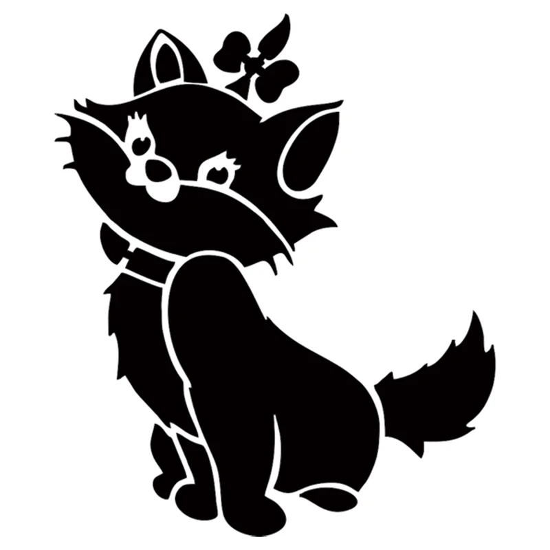 استیکر پارچه و لباس مدل حرارتی طرح گربه 003 مجموعه 10 عددی