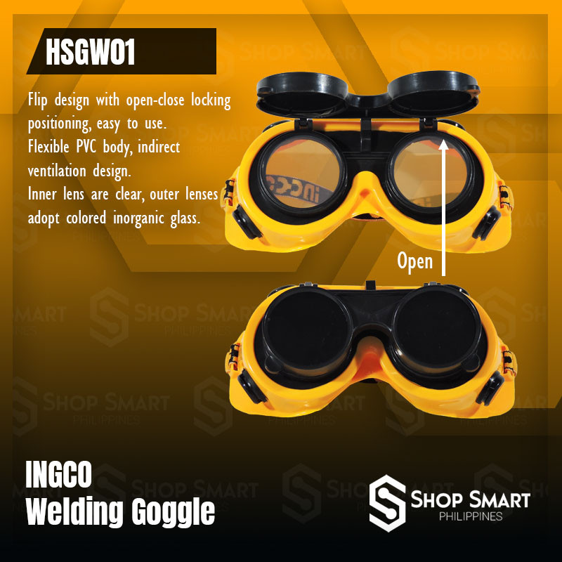 عینک جوشکاری اینکو مدل HSGW-01