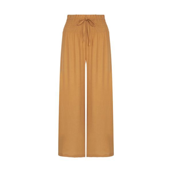 شلوار زنانه سولا مدل sl518600075-ochre yew