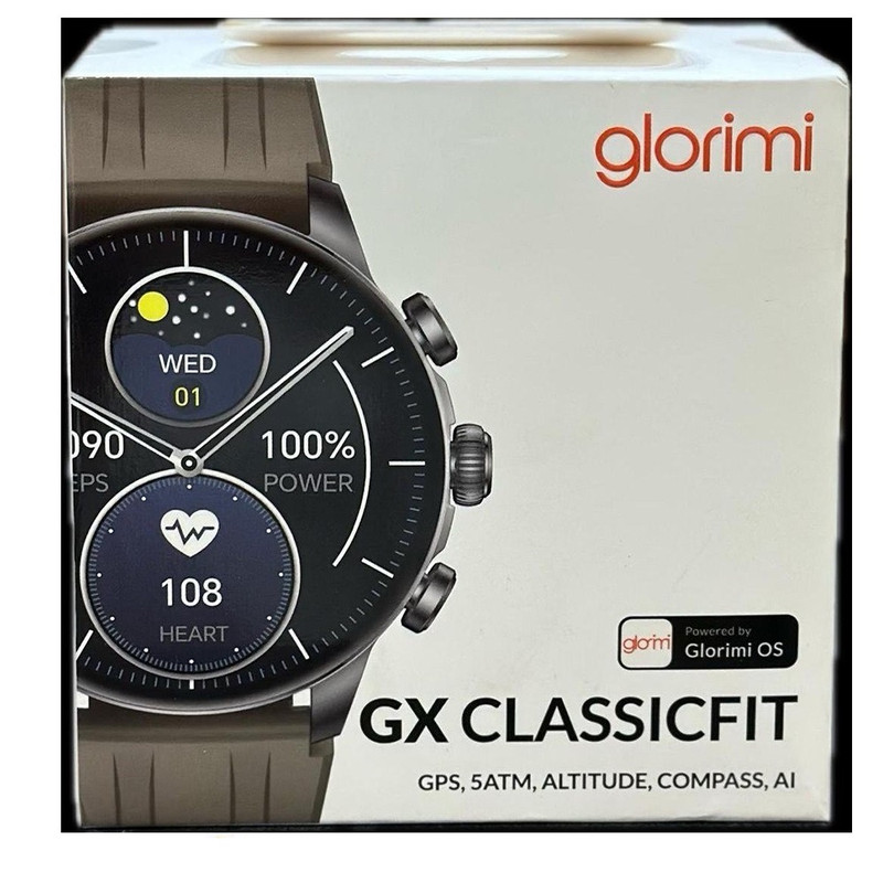 ساعت هوشمند 42 میلی متری گلوریمی مدل MAR FRECUENCY GX CLASSIC FIT SMARTبندسیلیکون