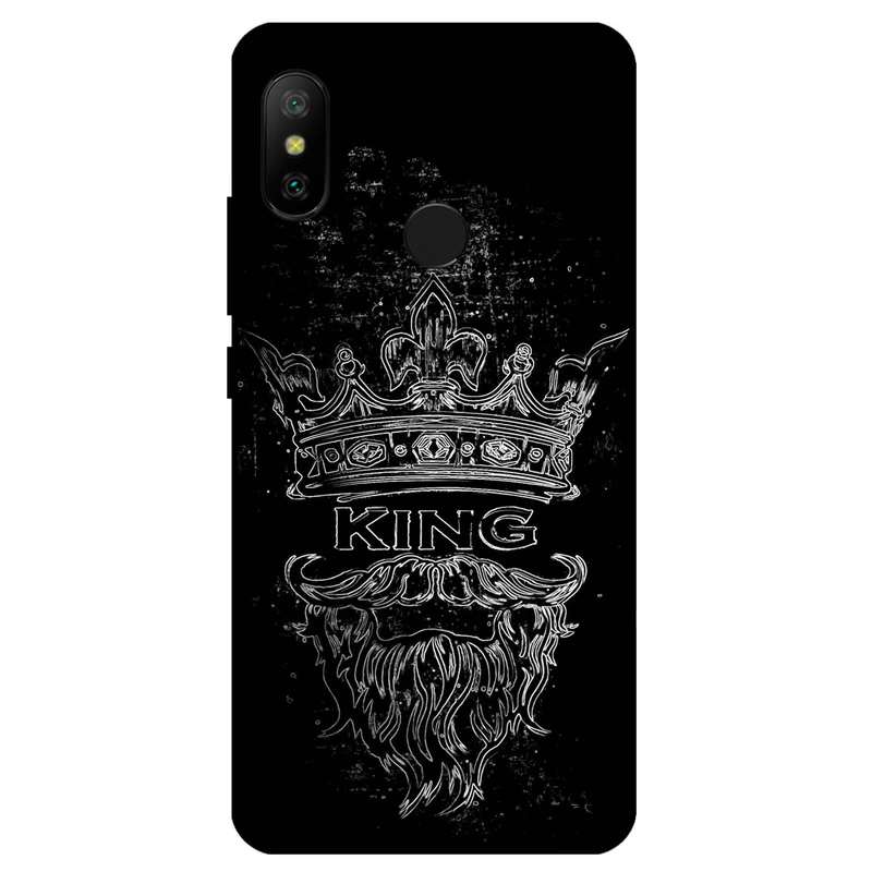 کاور مگافون طرح پادشاه مدل 1896 مناسب برای گوشی موبایل شیائومی Mi A2 / Mi 6X 