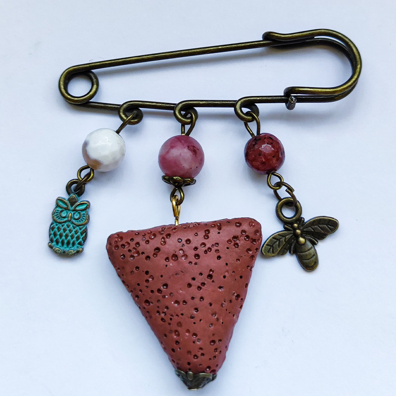 سنجاق سینه زنانه مدل جغد سنجاق سینه زنانه مدل جغد