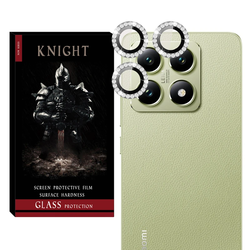 محافظ لنز دوربین نایت مدل RNG Diamond KT مناسب برای گوشی موبایل شیائومی Mi 14T Pro