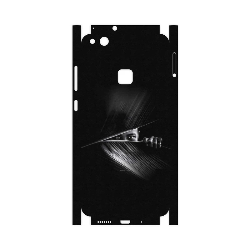 برچسب پوششی ماهوت مدل Black Portrait-FullSkin مناسب برای گوشی موبایل هوآوی P10 Lite