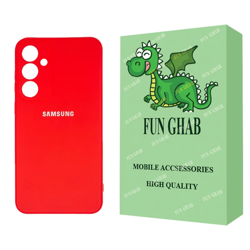 کاور فان قاب مدل سیلیکونی مناسب برای گوشی موبایل سامسونگ Galaxy A35