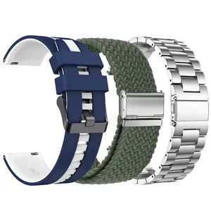 بند اسپریگ مدل FB3B Mix TW مناسب برای ساعت هوشمند شیائومی Redmi Watch 5 Active / Watch 5 Lite 22mm مجموعه 3 عددی