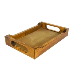 سینی مدل چوبی S2538