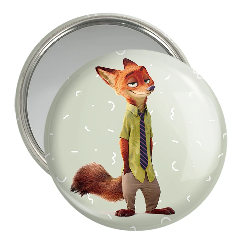 آینه جیبی خندالو مدل انیمیشن زوتوپیا   کد 1014