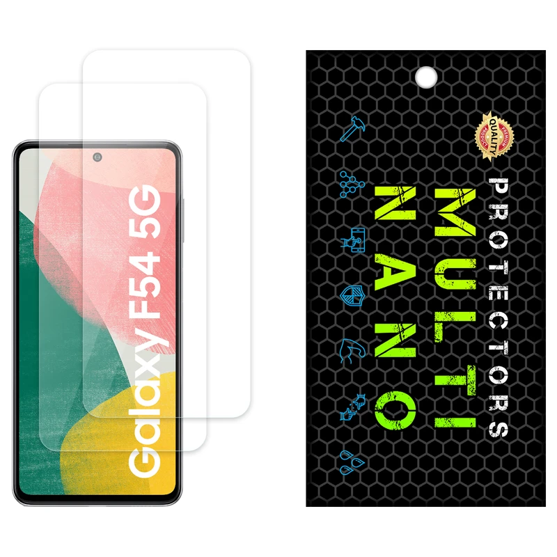  محافظ صفحه نمایش مولتی نانو مدل X-S2N مناسب برای گوشی موبایل سامسونگ Galaxy F54 بسته دو عددی