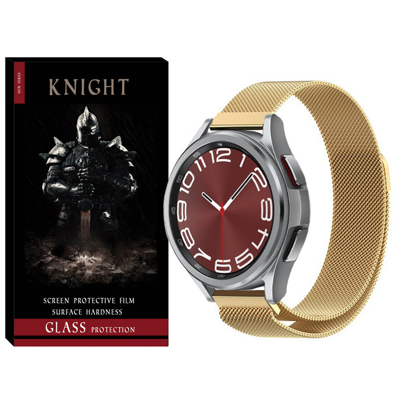 بند نایت مدل Milanese مناسب برای ساعت هوشمند سامسونگ Galaxy Watch 6 Classic 47mm