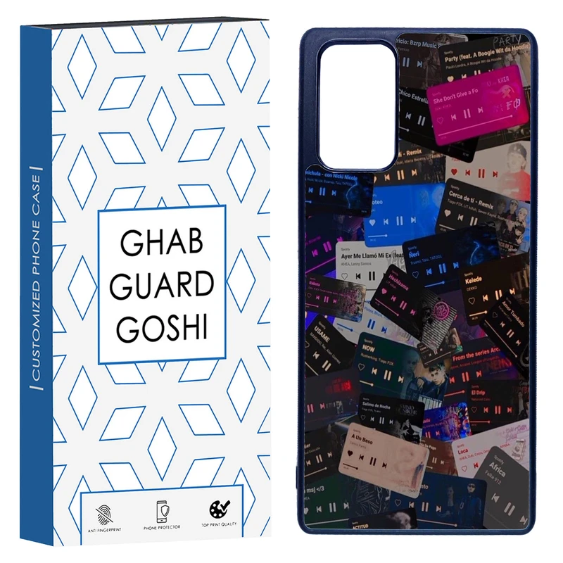 کاور قاب گارد گوشی طرح موزیک کد TPU-264 مناسب برای گوشی موبایل سامسونگ Galaxy Note 20  