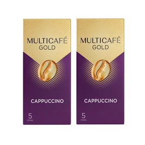 کاپوچینو گلد مولتی کافه 2 بسته 5 عددی